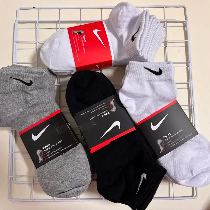 [BUNJANG] Nike Crew Socks 20-Pair Pack / (무배)나이키 단목 양말 20켤레 사계절용