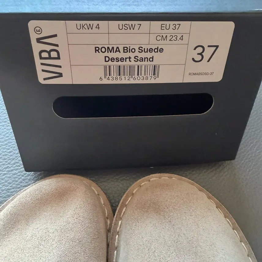 [BUNJANG] VIBAe Bio Suede Slippers Desert Sand Color Size 37 / 새상품 VIBAe 비바 바이오 스웨이드 슬리퍼 데저트샌드 컬러 37사이즈