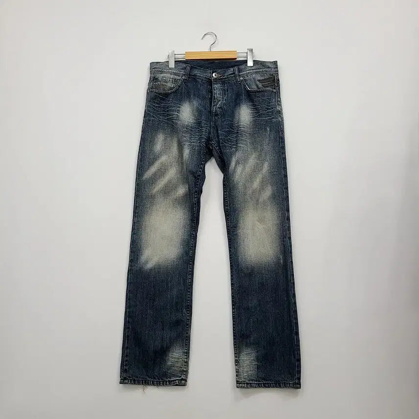 [BUNJANG] Armani Exchange Vintage Wash Denim Jeans / 아르마니 익스체인지 빈티지 워싱 데님 청바지/35/앨리스/1234