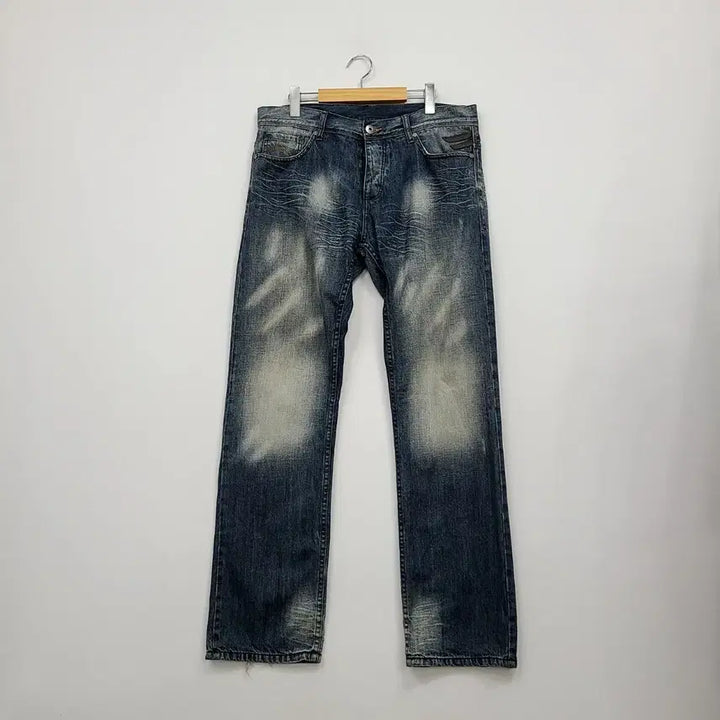 [BUNJANG] Armani Exchange Vintage Wash Denim Jeans / 아르마니 익스체인지 빈티지 워싱 데님 청바지/35/앨리스/1234