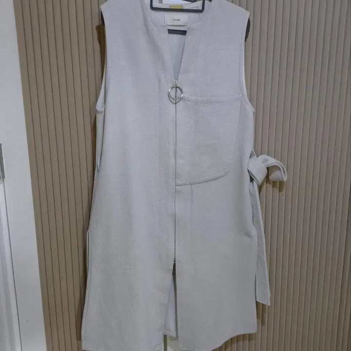 [BUNJANG] System Belted Wool Blend Vest / 82 한섬 시스템 벨티드 베스트 양모 혼방