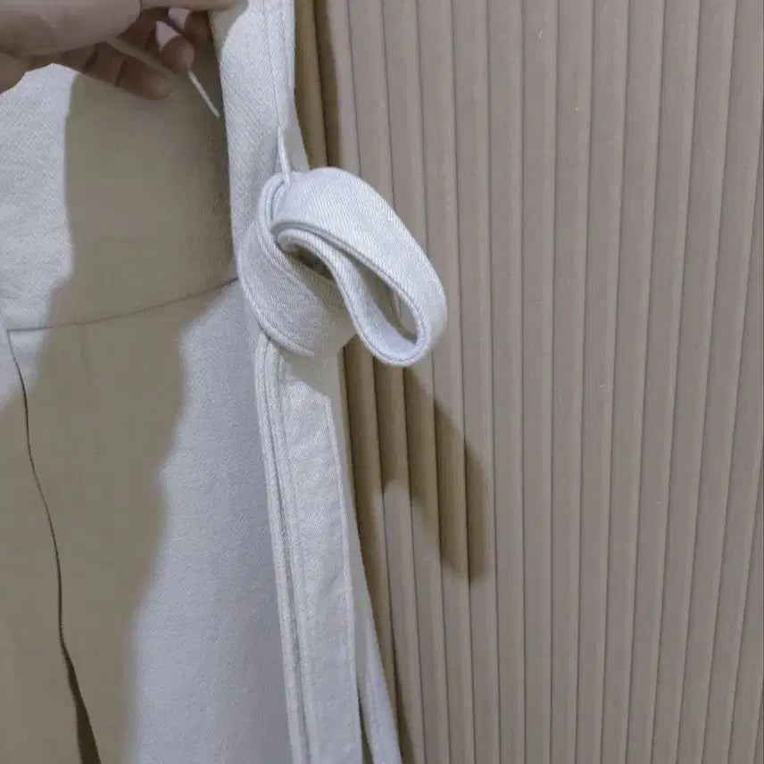 [BUNJANG] System Belted Wool Blend Vest / 82 한섬 시스템 벨티드 베스트 양모 혼방