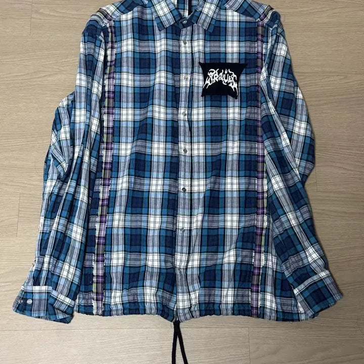 [BUNJANG] Diesel Printed Zip Shirt / 디젤 셔츠 L