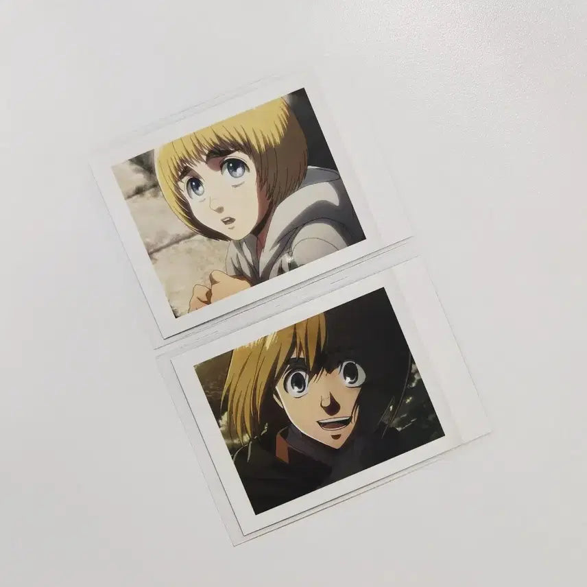 [BUNJANG] Attack on Titan Armin Arlert Pacha Collection Bundle Set / [2장일괄] 진격의거인 진격거 아르민 파샤코레 양도합니다.