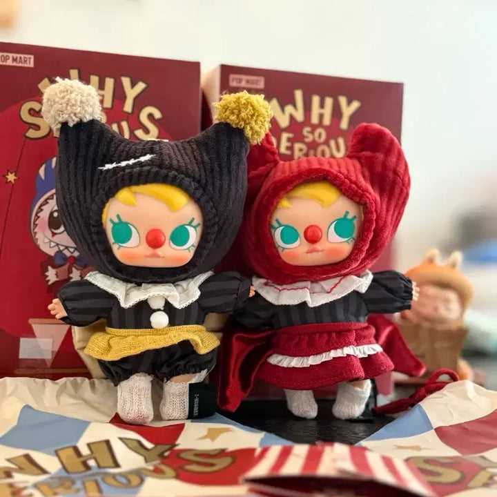 [BUNJANG] Pop Mart WHY SO SERIOUS Series Molly (Set of 2) / 팝마트 WHY SO SERIOUS 시리즈  molly 2개