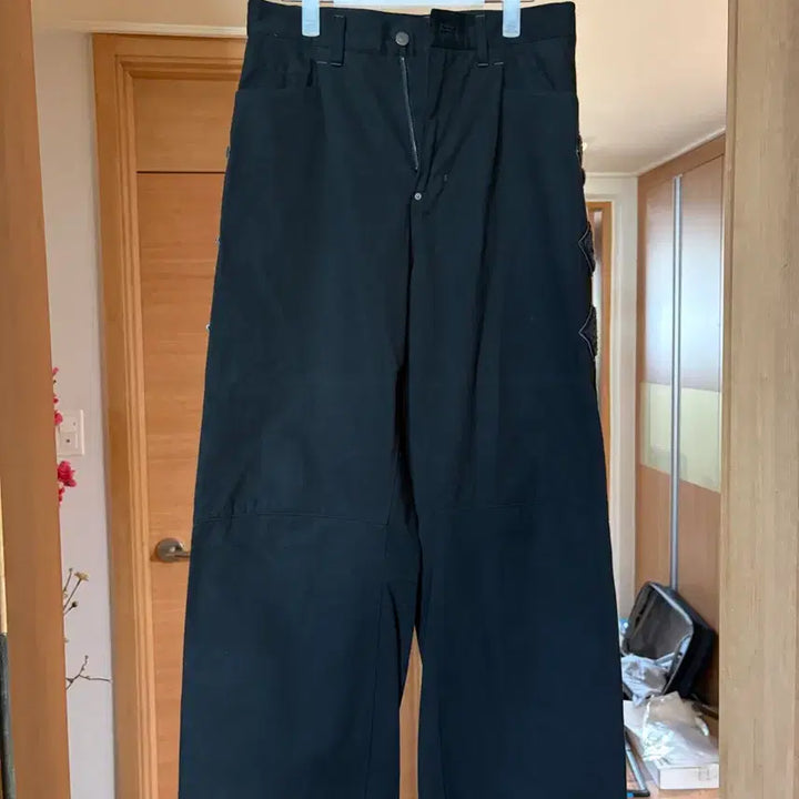 [BUNJANG] Politeur Hank Goshima Cotton Pants Black Size 2 / 폴리테루 행크 고시마 블랙 2사이즈