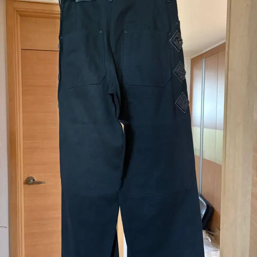 [BUNJANG] Politeur Hank Goshima Cotton Pants Black Size 2 / 폴리테루 행크 고시마 블랙 2사이즈