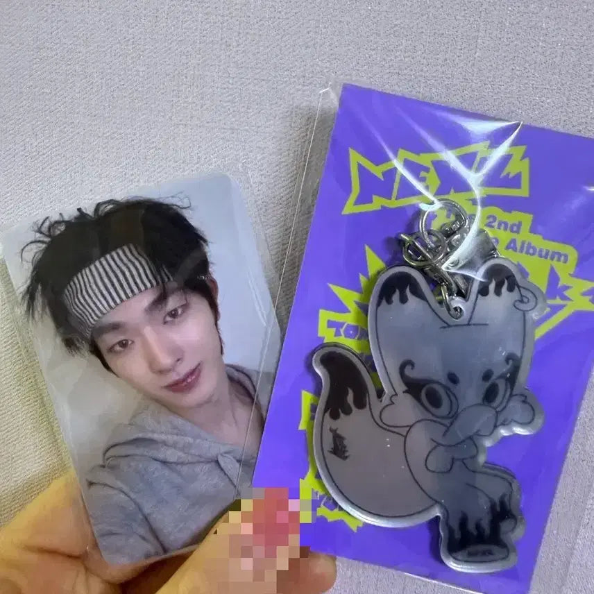 [BUNJANG] NEXZ Showcase Photocard Keyring / 넥스지 쇼케이스 입장 포카 키링