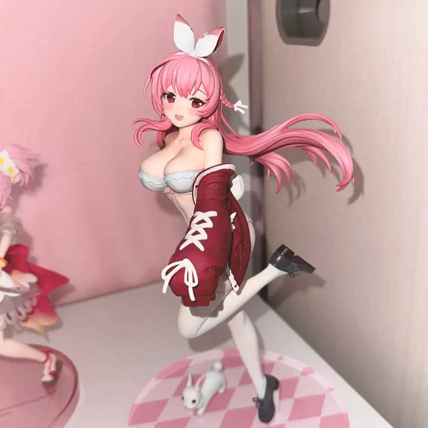 [BUNJANG] DCTer Rosuuri White Rabbit Bikini Figure / DCTer Rosuuri 하얀토끼짱 비키니 미소녀 피규어