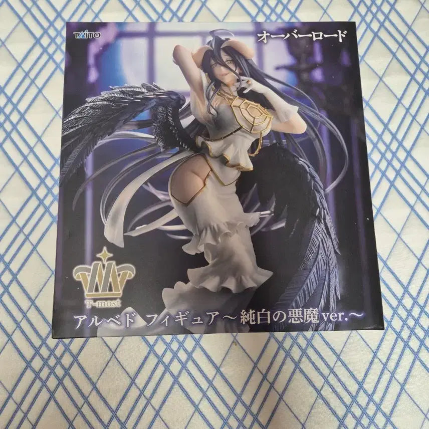 [BUNJANG] Taito AMP MOST Overlord Pure White Albedo Figure (Sealed) / 미개봉) 타이토 amp t most 오버로드 순백의 알베도 피규어