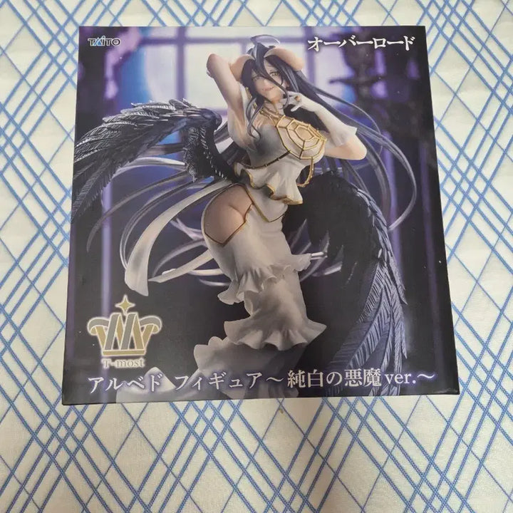 [BUNJANG] Taito AMP MOST Overlord Pure White Albedo Figure (Sealed) / 미개봉) 타이토 amp t most 오버로드 순백의 알베도 피규어