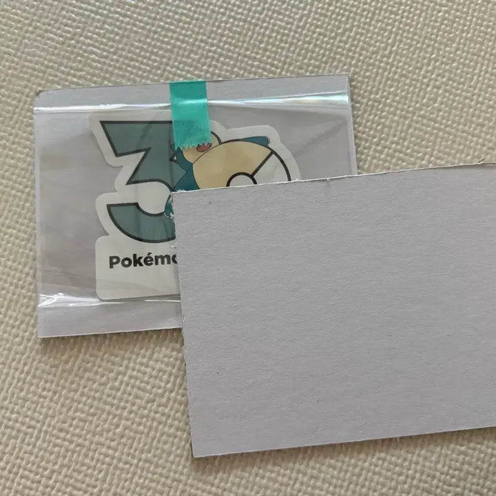 [BUNJANG] Pokemon 30th Anniversary Logo Sticker / 포켓몬 30주년 로고 스티커 벌차이