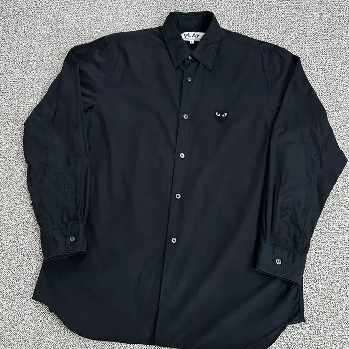[SOLD OUT] 꼼데가르송 셔츠 블랙