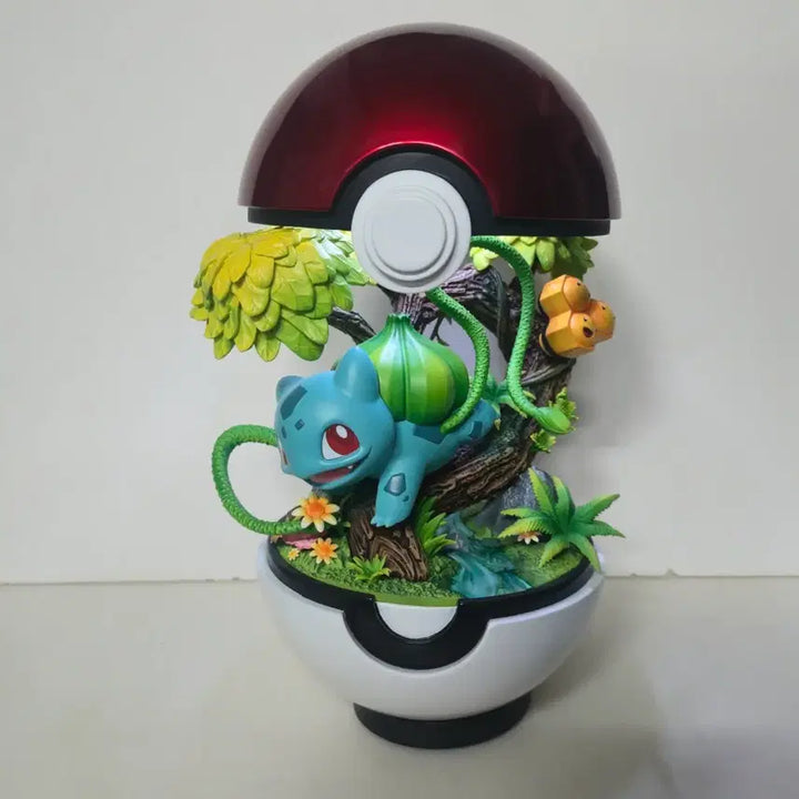 [BUNJANG] BallBall Studio Gen 1 Bulbasaur Resin Figure / BallBall Studio 포켓몬 1세대 스타터 이상해씨 레진