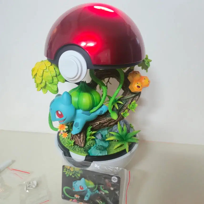 [BUNJANG] BallBall Studio Gen 1 Bulbasaur Resin Figure / BallBall Studio 포켓몬 1세대 스타터 이상해씨 레진