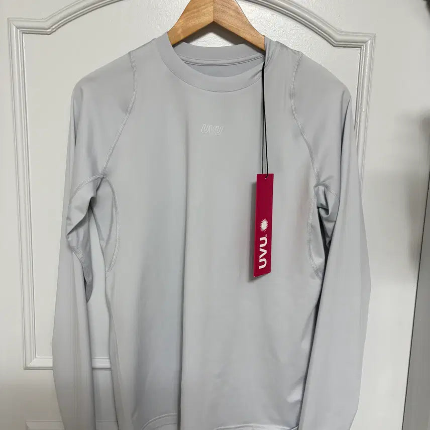 [BUNJANG] UVU Training Long Sleeve Top - Grey / [M] UVU 트레이닝 롱슬리브 탑 그레이