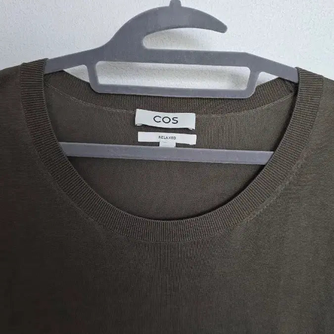 [BUNJANG] COS Relaxed Fit Sleeveless Knit Khaki XL / COS 릴렉스핏 민소매 니트 카키XL