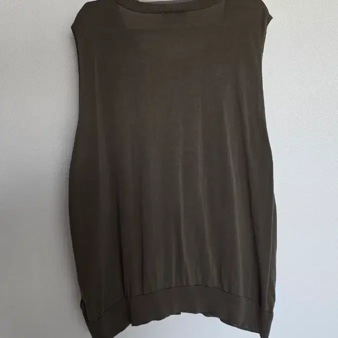 [BUNJANG] COS Relaxed Fit Sleeveless Knit Khaki XL / COS 릴렉스핏 민소매 니트 카키XL