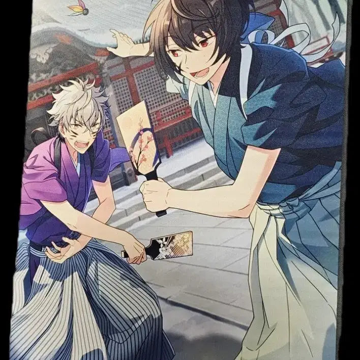 [BUNJANG] Ensemble Stars! Suzaku Kurisu New Year Tapestry Scroll / 앙스타 족자봉 태피스트리 코가 리츠 신년 개봉전시 박스없음
