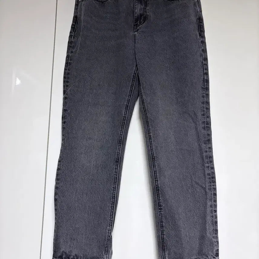 [BUNJANG] 8SECONDS ROAD Cropped Tapered Denim Black 32 / (새상품) 에잇식스로드 크롭 테이퍼드 데님 블랙 32사이즈