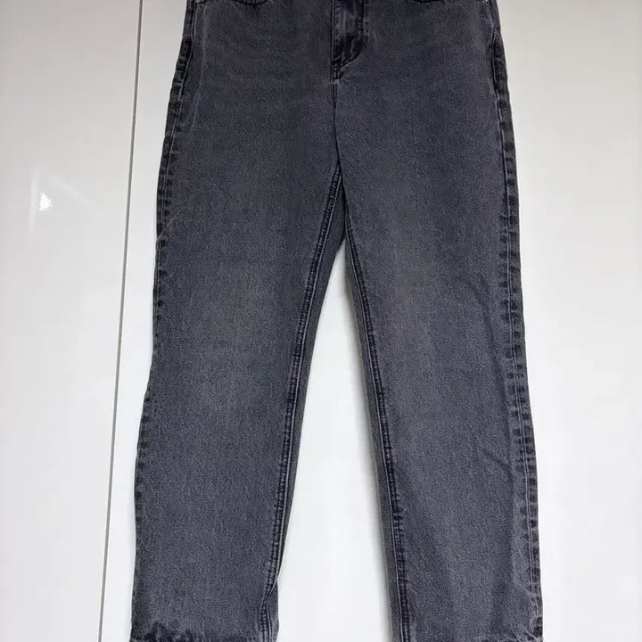 [BUNJANG] 8SECONDS ROAD Cropped Tapered Denim Black 32 / (새상품) 에잇식스로드 크롭 테이퍼드 데님 블랙 32사이즈