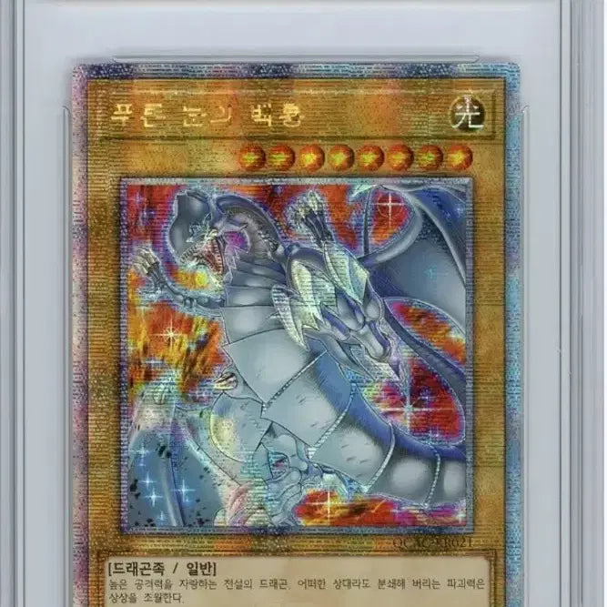 [BUNJANG] Yu-Gi-Oh! Blue-Eyes White Dragon New Illustration BRG9 Card / 유희왕 푸른 눈의 백룡 신일러brg9