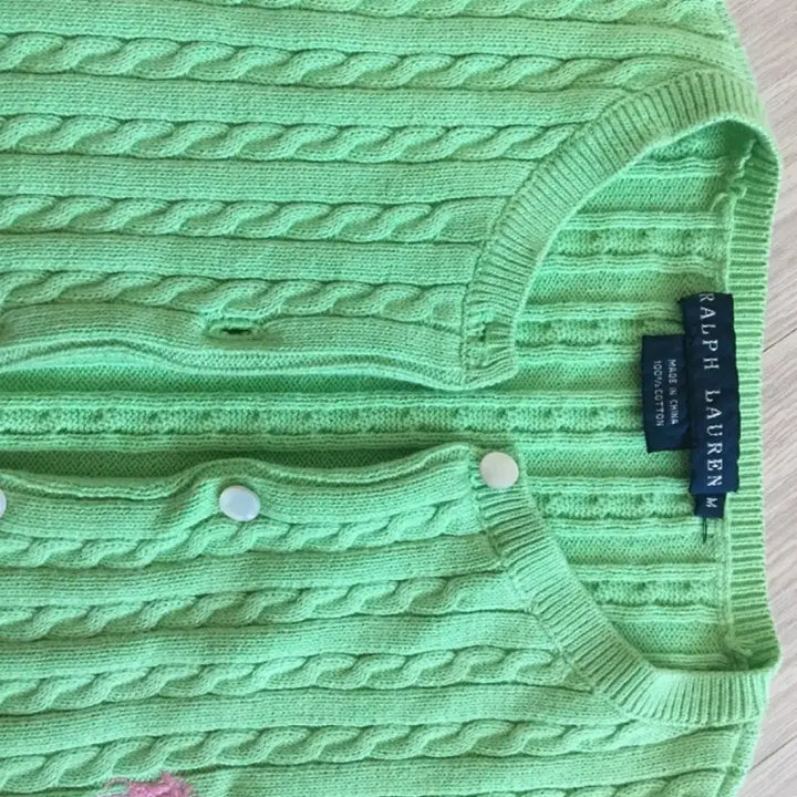 [BUNJANG] Ralph Lauren Knit Cardigan Set / 폴로 랄프로렌 Ralph Lauren 니트 가디건(Set)