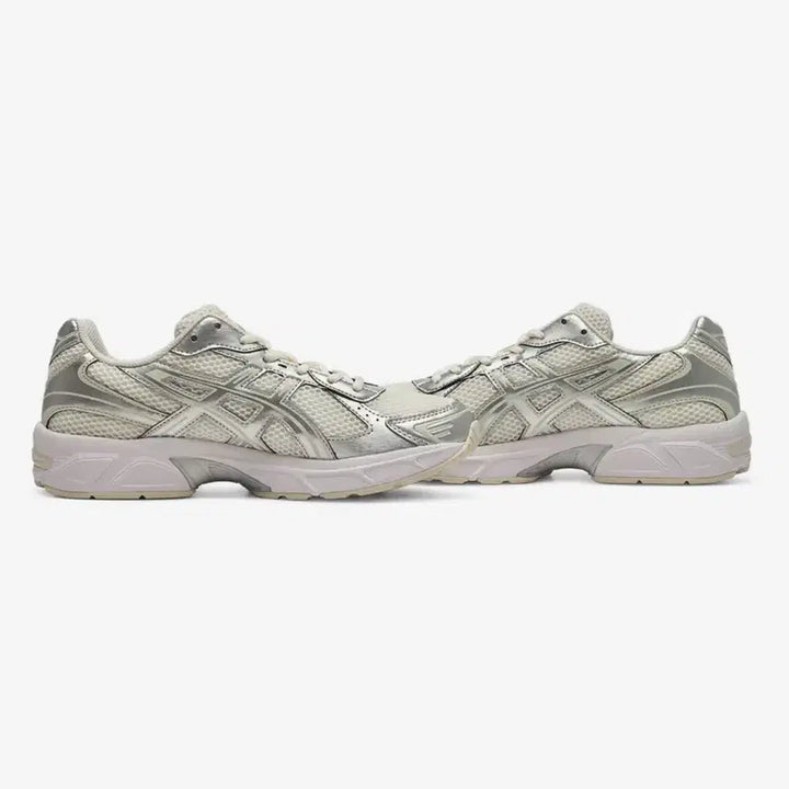 [BUNJANG] ASICS Cream Silver Sneakers / 아식스 크림실버 (텍 그대로 새상품)