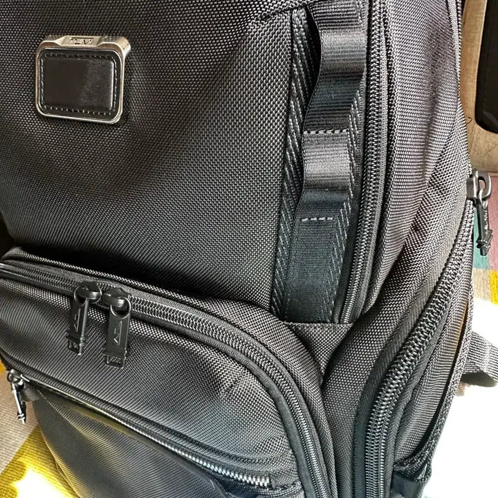 [BUNJANG] Tumi Alpha Bravo Search Backpack Black / 투미 TUMI ALPHA BRAVO 알파 브라보 서치 백팩 블랙