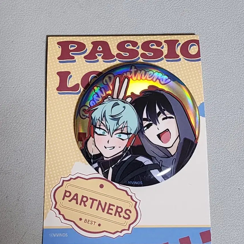 [BUNJANG] A-Stage Evan Til Sports Partner Can Badge / 에이스테 이반 틸 스포츠 파트너 캔뱃지 판매