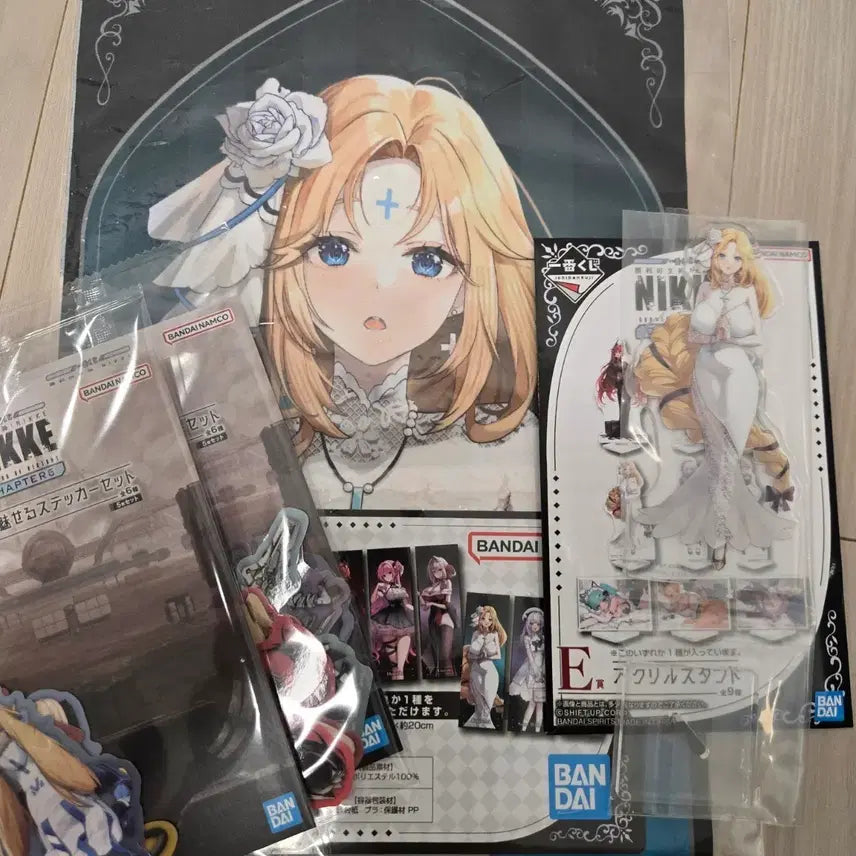 [BUNJANG] Nikke: Goddess of Victory Ichiban Kuji Chapter 6 Rapunzel Acrylic Stand &amp; Visual Cloth Set / 제일복권 니케 챕터6 라푼젤 아크릴스탠드, 비쥬얼크로스 세트