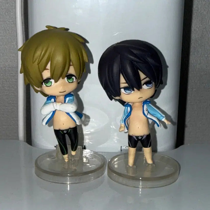 [BUNJANG] Free! Makoto Haruka Chibi-큥 Collection Figure Set / 일괄) free! 프리 마코토 하루카 치비큥 컬렉션 고전 피규어 알터