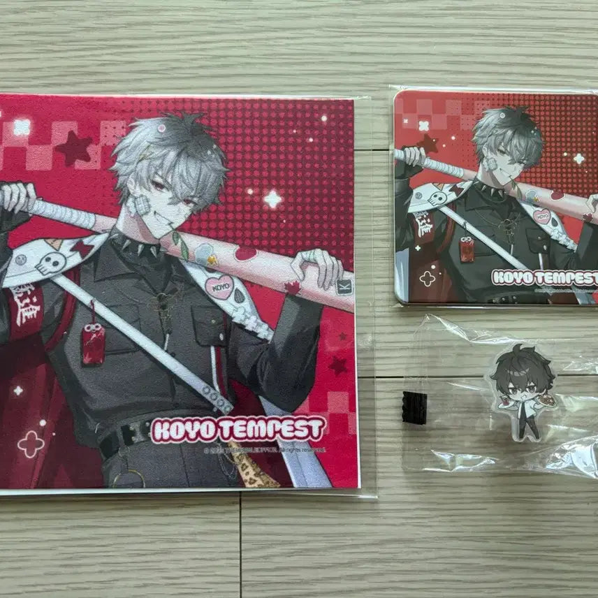 [BUNJANG] SCSSISM CoYo Tempest Cafe Pop-up POB (Multi Cleaner + Coaster + Straw) / 스코시즘 코요템페스트 카페팝업 특전 (멀티클리너+코스터+스트로우)