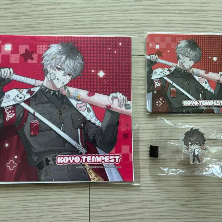 [BUNJANG] SCSSISM CoYo Tempest Cafe Pop-up POB (Multi Cleaner + Coaster + Straw) / 스코시즘 코요템페스트 카페팝업 특전 (멀티클리너+코스터+스트로우)