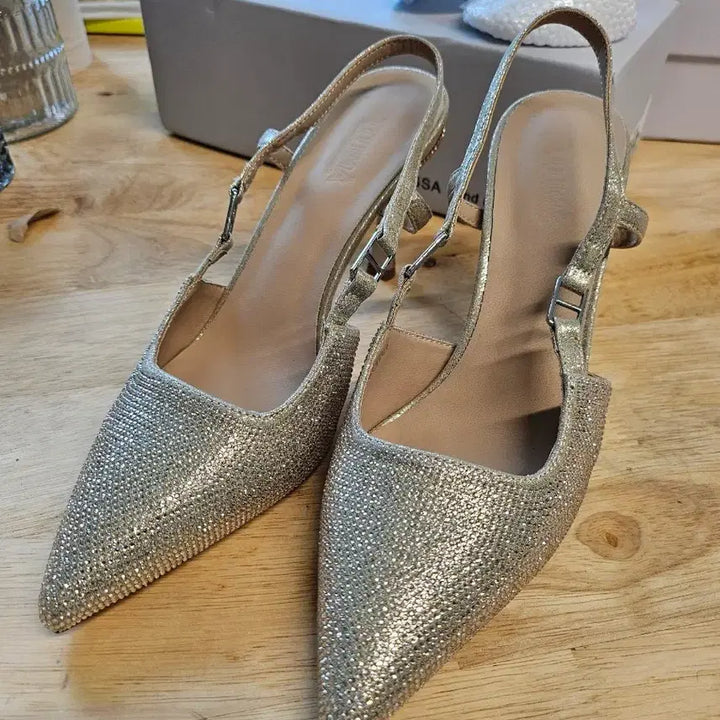 [BUNJANG] TITIMA Glitter Pumps Heels / TITIMA 글리터 펌프스 힐