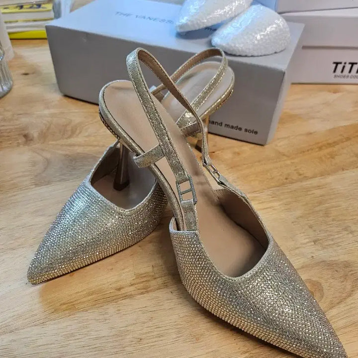 [BUNJANG] TITIMA Glitter Pumps Heels / TITIMA 글리터 펌프스 힐