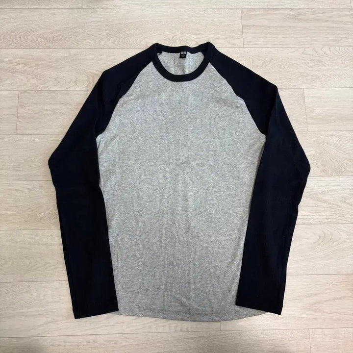 [BUNJANG] Uniqlo Soft Rib T Navy T-shirt / 유니클로 소프트립T 네이비