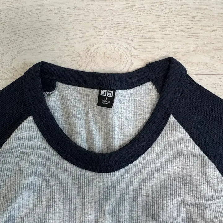 [BUNJANG] Uniqlo Soft Rib T Navy T-shirt / 유니클로 소프트립T 네이비