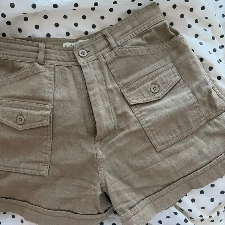 [BUNJANG] Urbanic30 Safari Shorts Khaki S / 얼바닉30 사파리쇼츠 카키 S