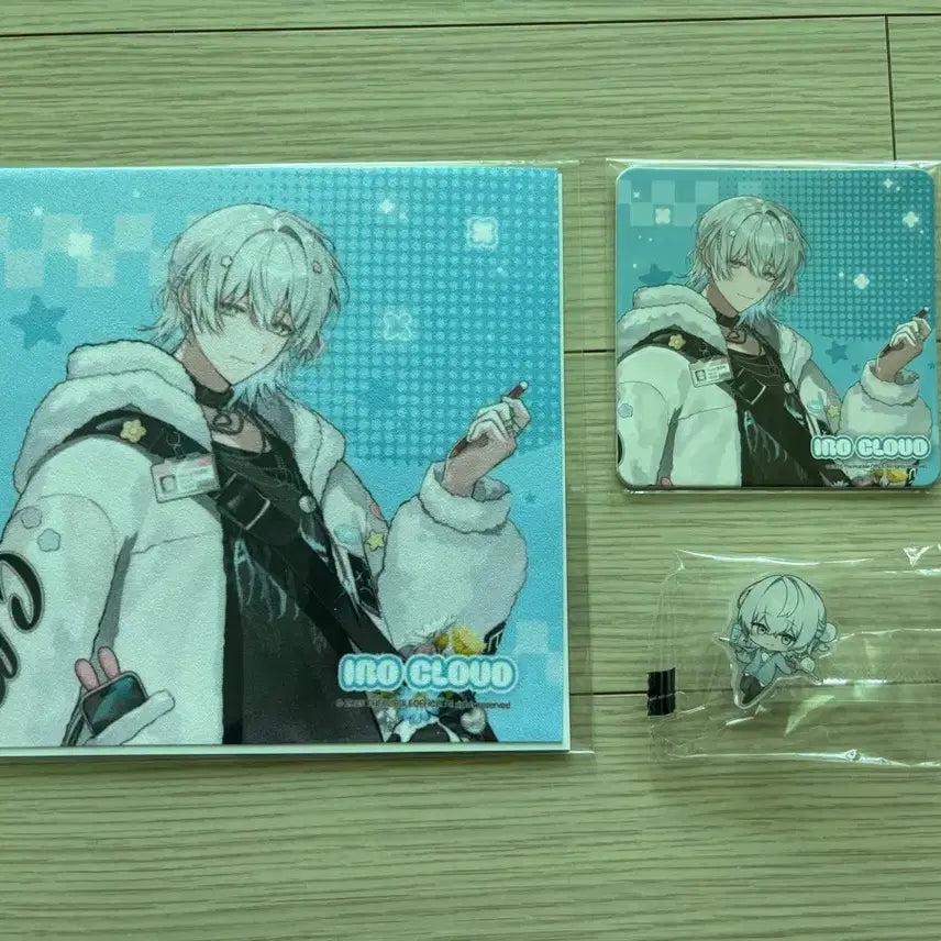 [BUNJANG] Scochism Irocloud Cafe Popup POB Bundle Set (Multi-cleaner, Coaster, Straw) / 스코시즘 이로클라우드 카페팝업 특전 (멀티클리너+코스터+스트로우)