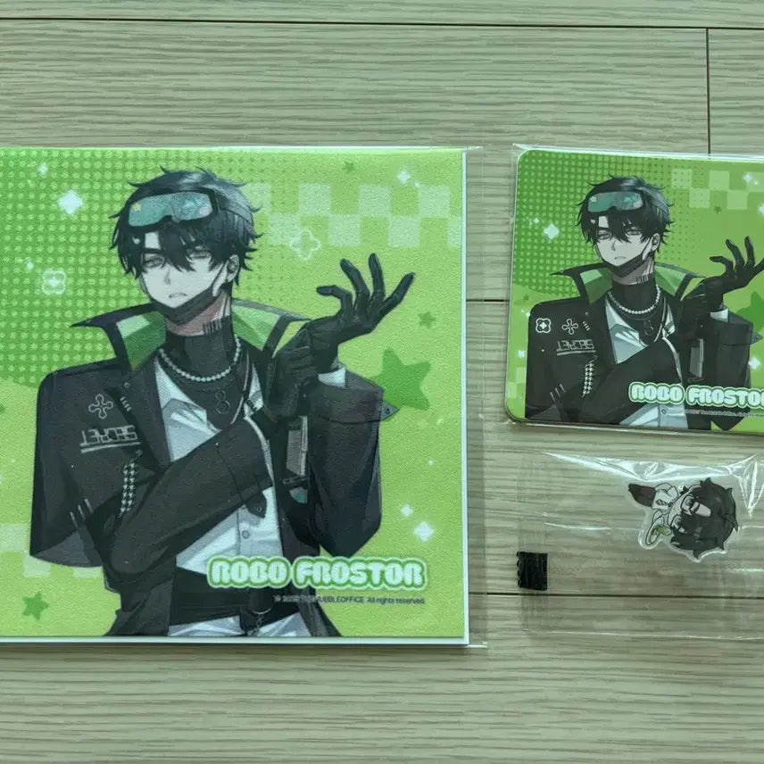 [BUNJANG] Siksm Proster Cafe Pop-up Special Edition Multi Cleaner, Coaster, and Straw Set / 스코시즘 로보프로스터 카페팝업 특전 (멀티클리너+코스터+스트로우)