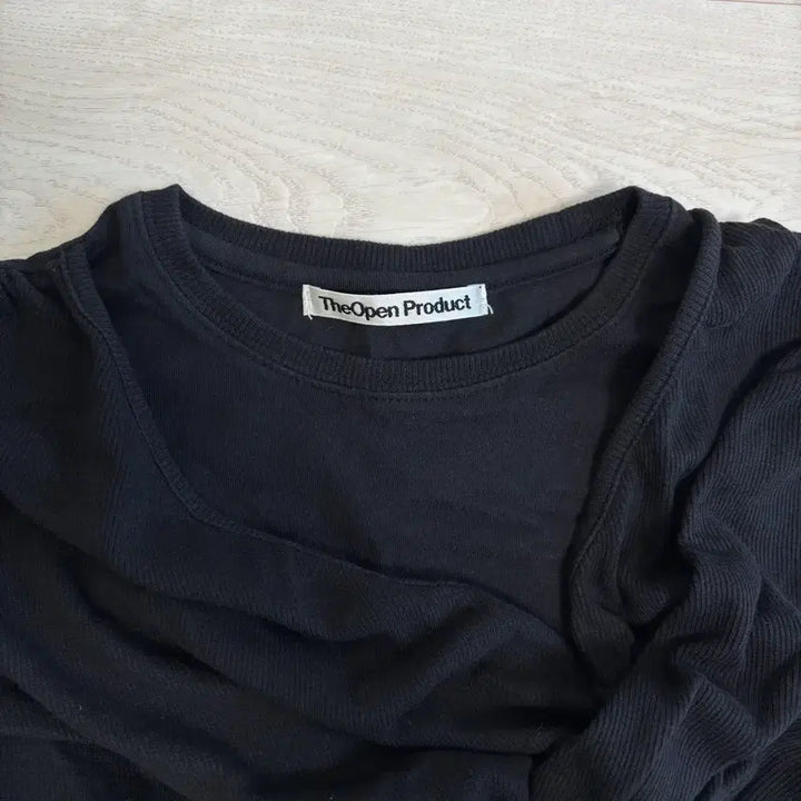 [BUNJANG] TheOpen Product Baby Tee Black / 더오픈프로덕트 베이비티 블랙