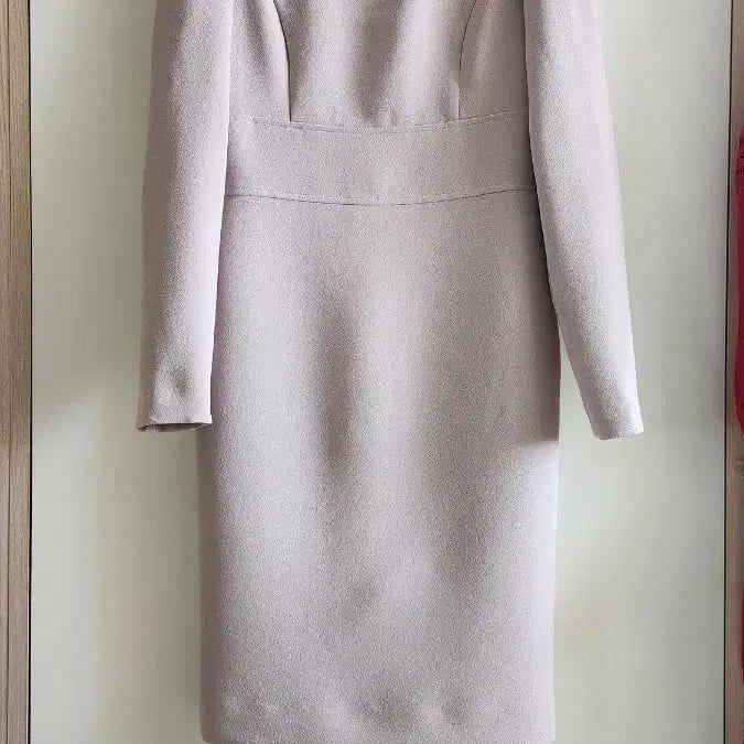 [BUNJANG] Mojo.S.Pinn Lace Brooch Embellished Coat Dress / 모조에스핀레이스 브로치 장식 코트 원피스