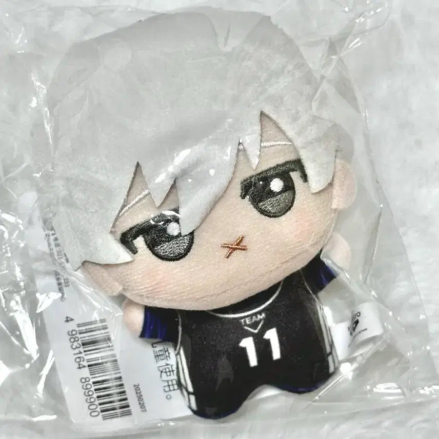 [BUNJANG] Blue Lock Nagi Seishiro Chibi Nuii Grumi Uniform / [미개봉] 블루록 나기 유니폼 치비누이구루미