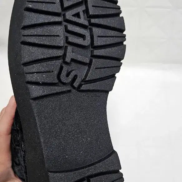 [BUNJANG] Stuart Weitzman Quilted Velvet Boots / 스튜어트 와이즈먼 벨벳 부츠
