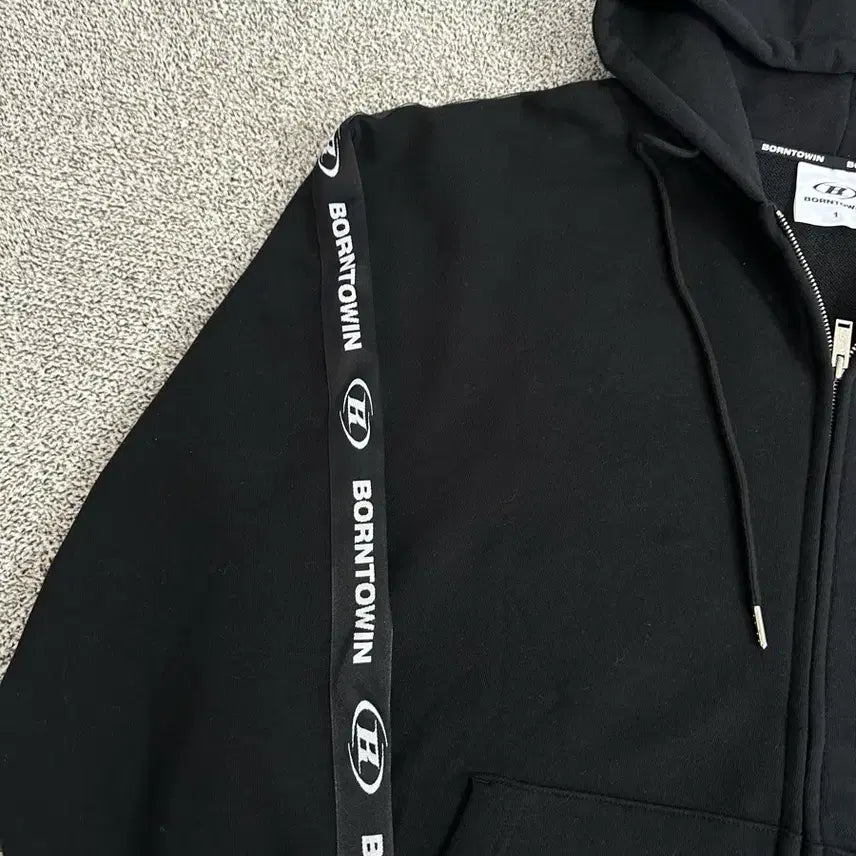 [BUNJANG] Born to Win Zip-Up Hoodie / 본투윈 후드집업