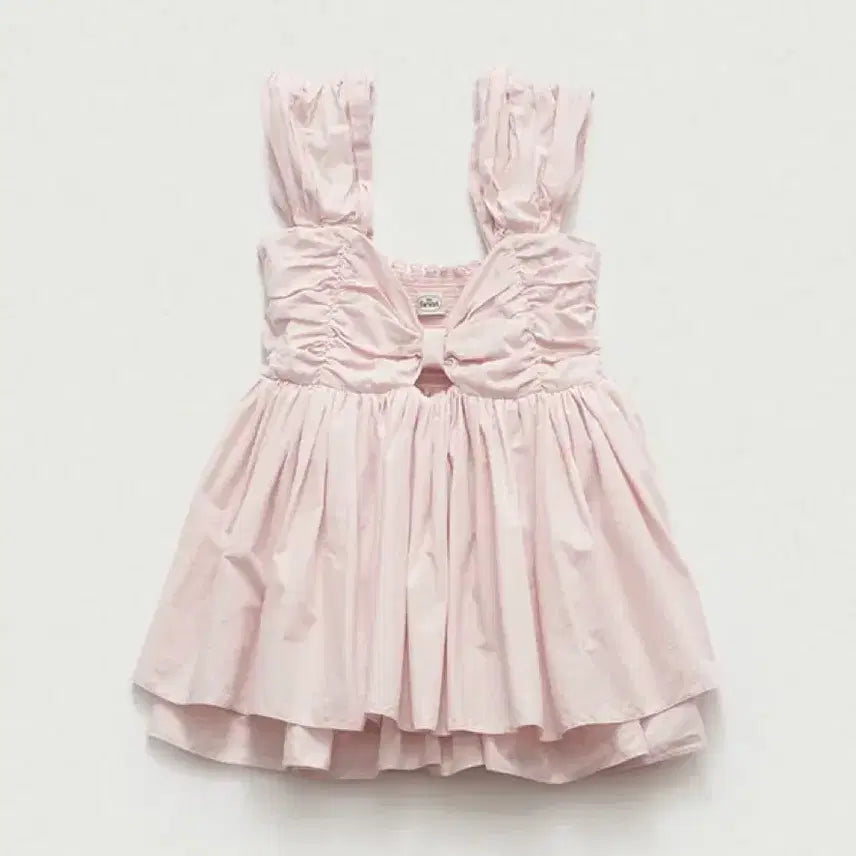 [BUNJANG] thebarnnet Magnolia Off-Shoulder Top Pink / 더바넷 thebarnnet 매그놀리아 오프숄더 탑 핑크
