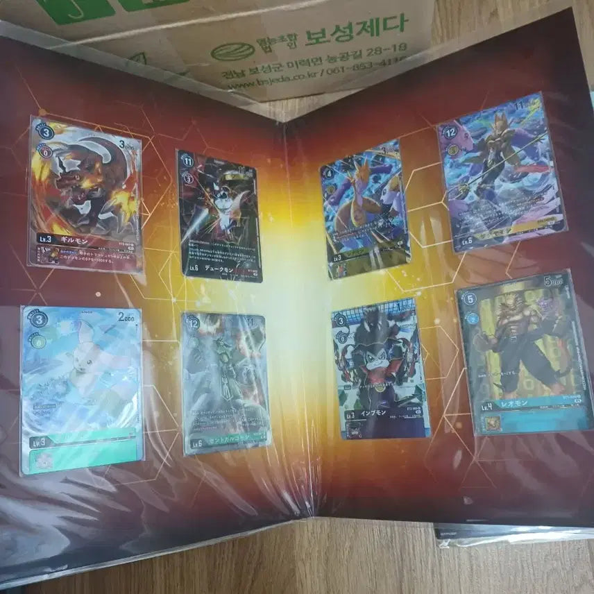 [BUNJANG] Digimon Japanese Card Binder Set (2 Units) / 디지몬 일본판 카드 바인더 2개 일괄