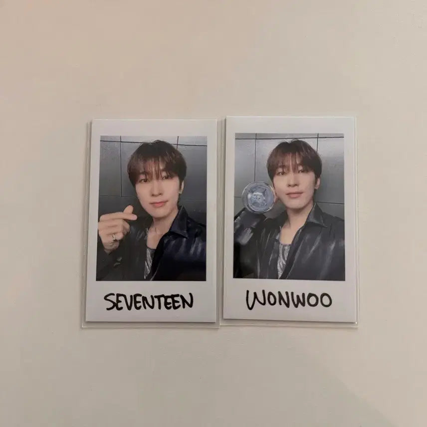 [SOLD OUT] 세븐틴 원우 라잇히어 인스턴트포카 일괄양도