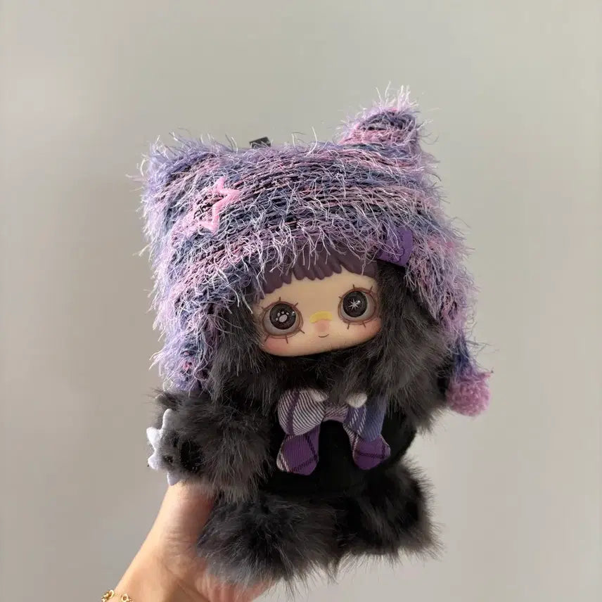 [BUNJANG] MeiMei Kitten Academy Tabby Kitten Plush Keychain (Lightly Opened) / 메이메이 키튼 아카데미 태비 키튼 단순개봉 인형 키링